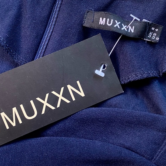 MUXXN Retro 50’s Bombshell Pinup Full Skirted Rockabilly Swing Dance Dress - Picture 14 of 15